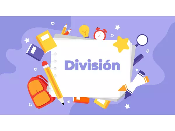 Operación matemática "división"