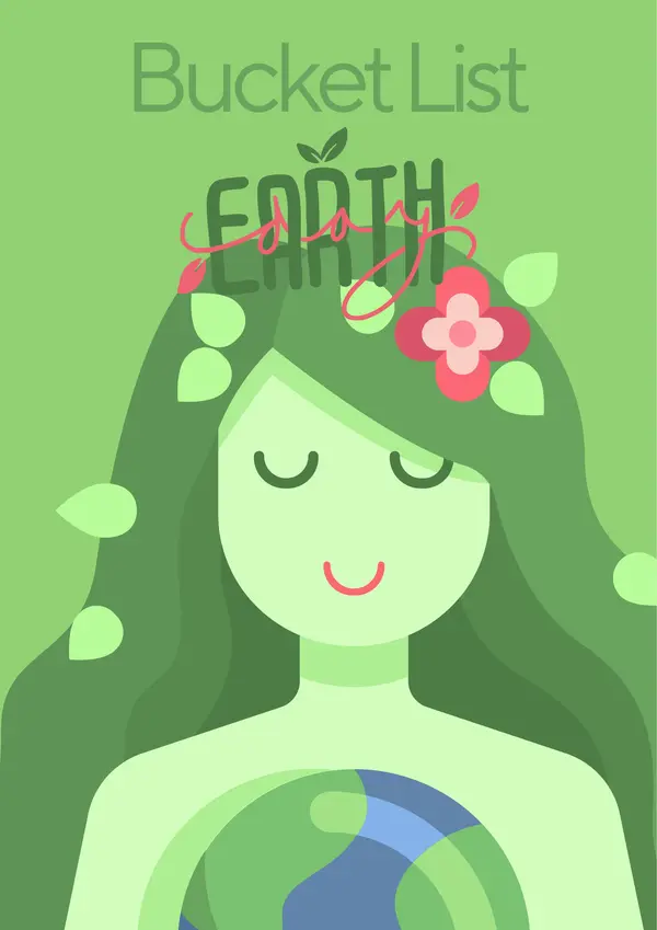 EARTH DAY_ Eco Bucket List English