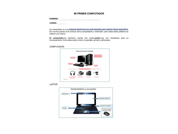 Mi primer computador