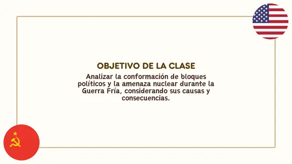 Guerra Fría, bloques enfrentados y la amenaza nuclear | Segundo Medio