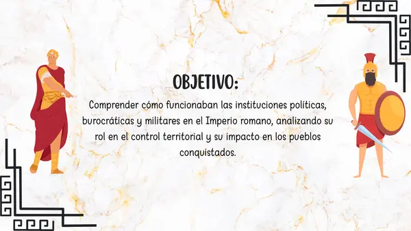 7° Clase: Organización burocrática del Imperio Romano
