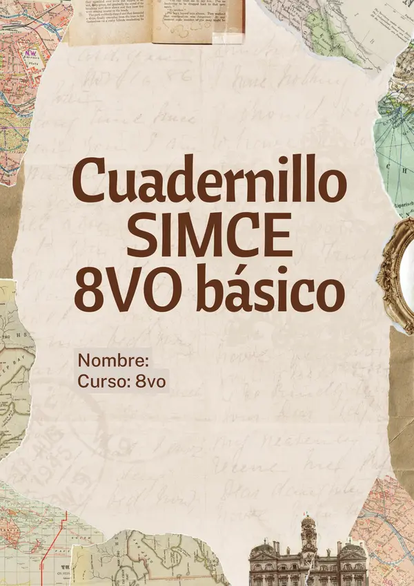 Cuadernillo SIMCE octavo Historia 1