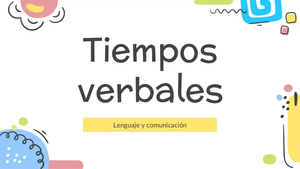 Tiempos verbales