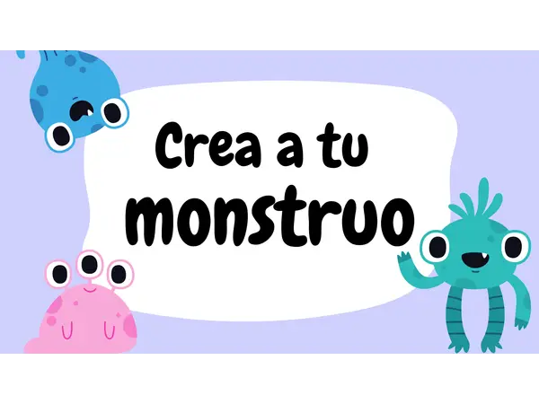 Crea a tu monstruo. Lectura y seguimiento de instrucciones