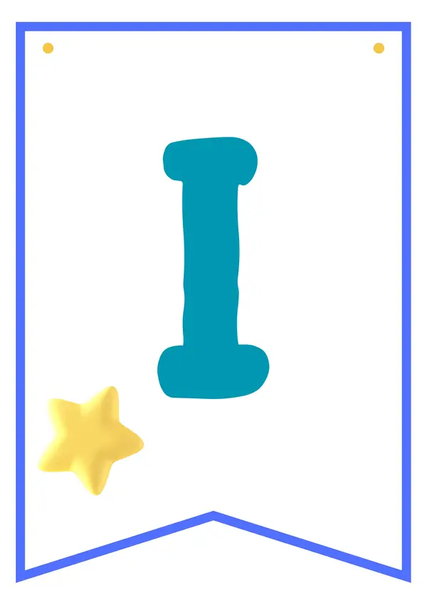Banderín "Bienvenidos" (Multicolor)