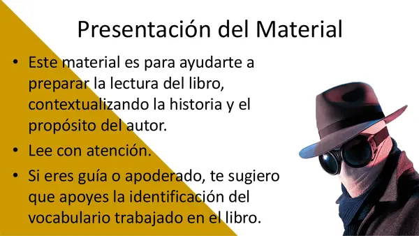 El hombre Invisible. Preparación para la lectura