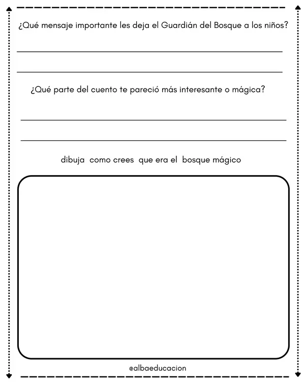 comprensión lectora (a través de cuentos )