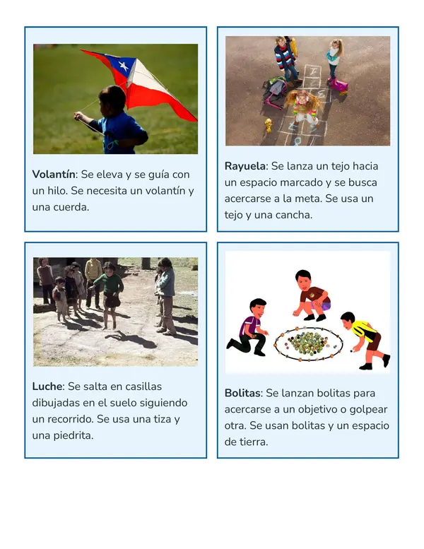 JUEGOS TIPICOS DE CHILE 