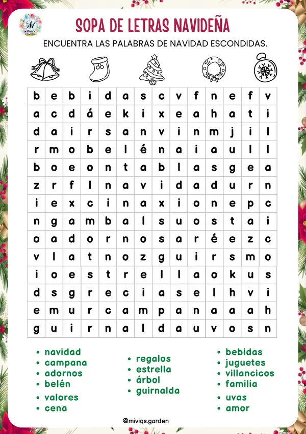 Desafios Cognitivos en Navidad (108 actividades)
