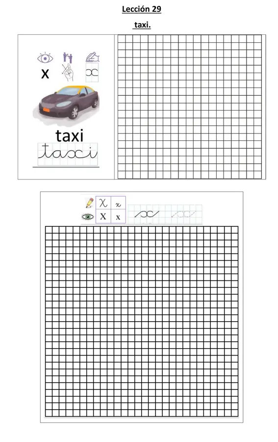 Lección taxi, Método Matte