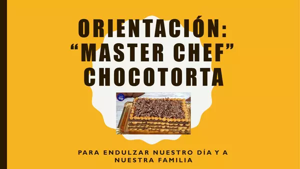 Master chef: chocotorta