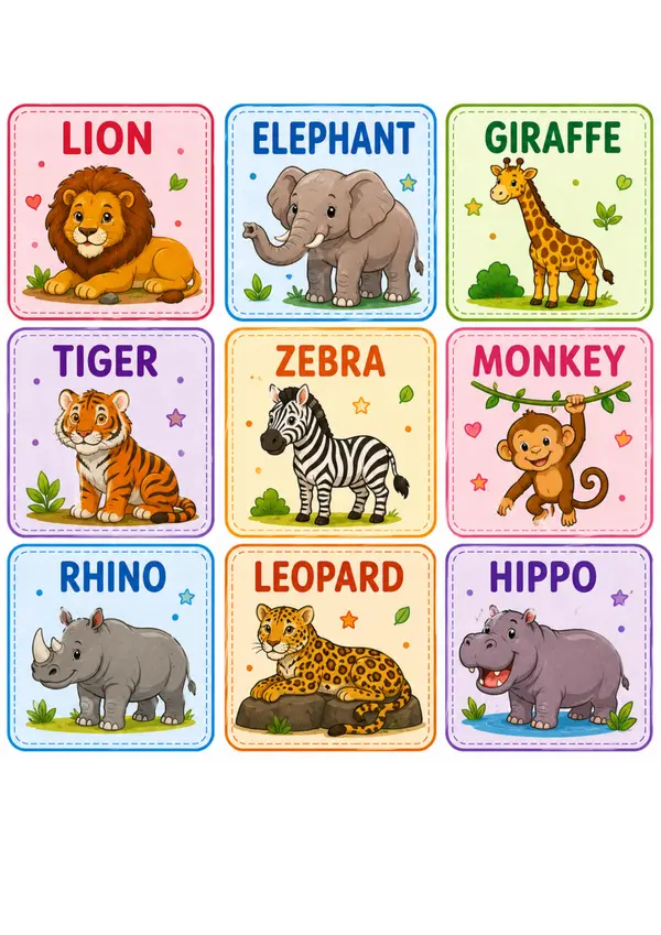 MEMORICE DE INGLÉS
