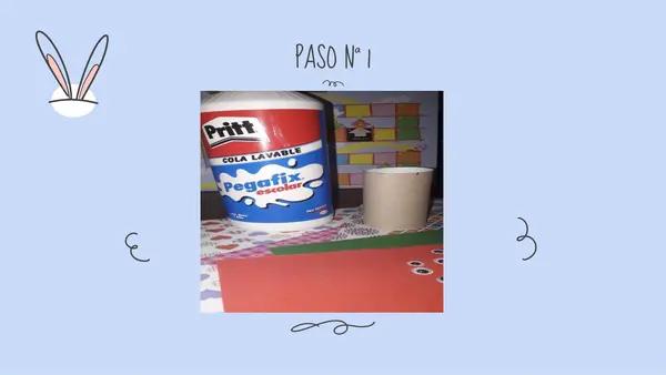 Paso a paso canasta de Pascua
