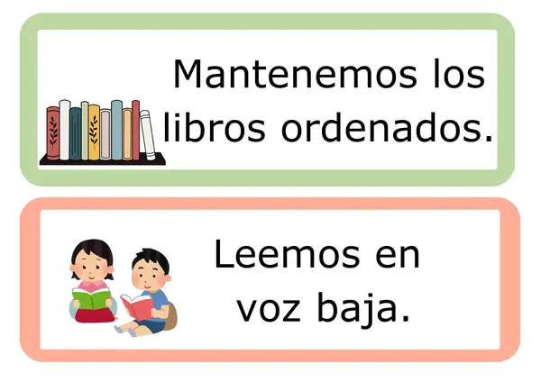 Normas biblioteca de aula