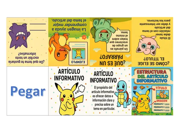 El artículo informativo