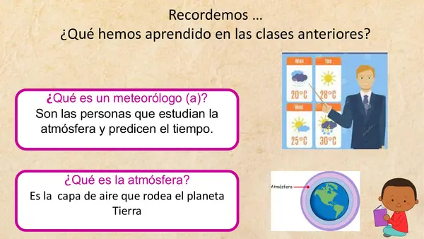 Presentación tiempo atmosférico