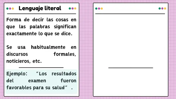 PPT: Lenguaje figurado + personificación y comparación