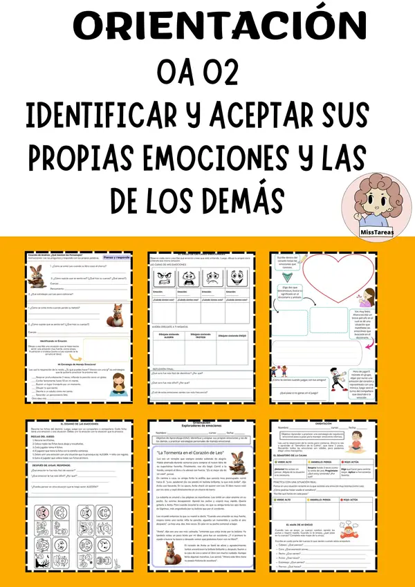 Identificar y aceptar las Emociones, Orientación