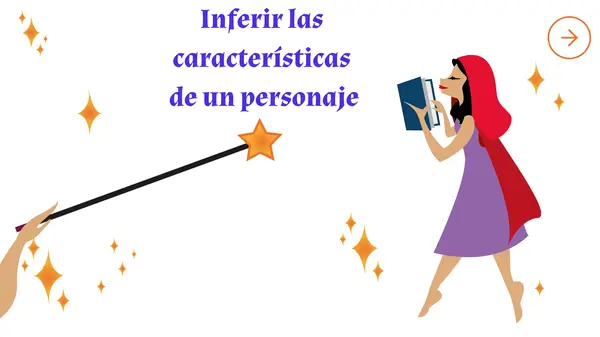 Inferir las cualidades de un personaje a partir de las pistas textuales (acciones)