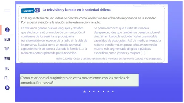 cambios culturales de Chile