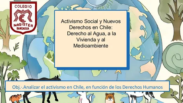 Activismo en Chile y defensa de los derechos Fundamentales