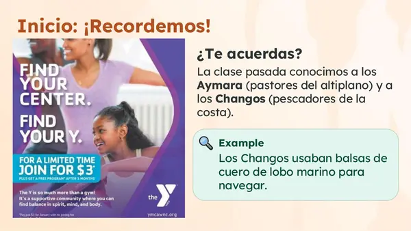 Clase 6 Leccion 3 Unidad 2 "Pueblo Lickanantay y Diaguitas" 2° Básico