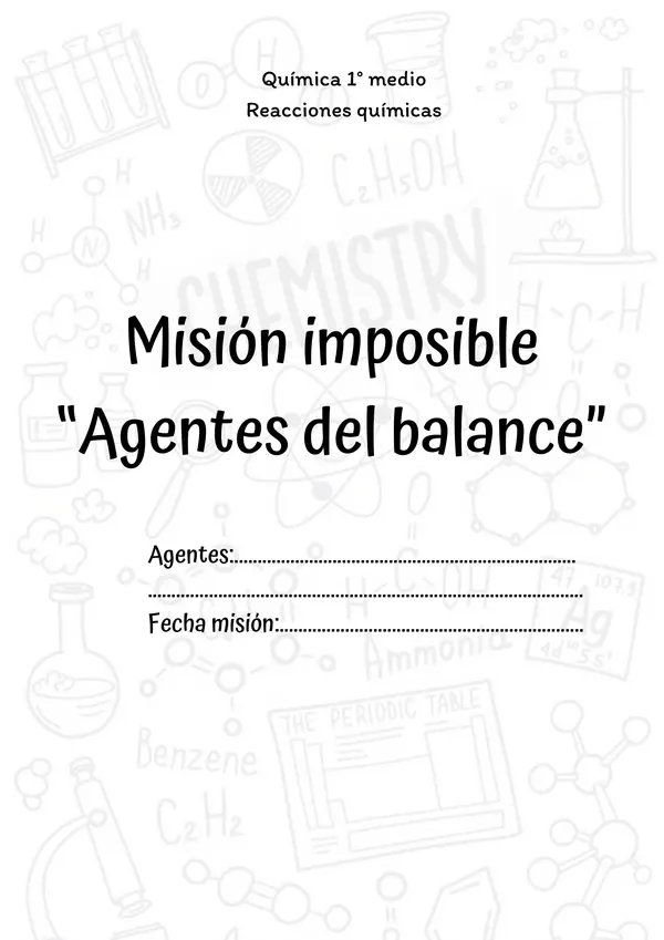 Misión: Agentes del balance