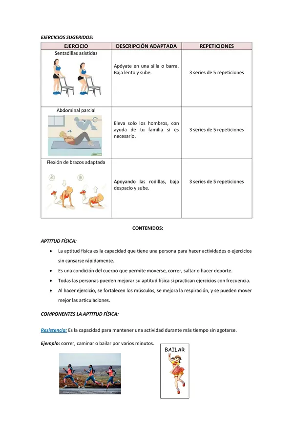 Guía de estudio con adecuación