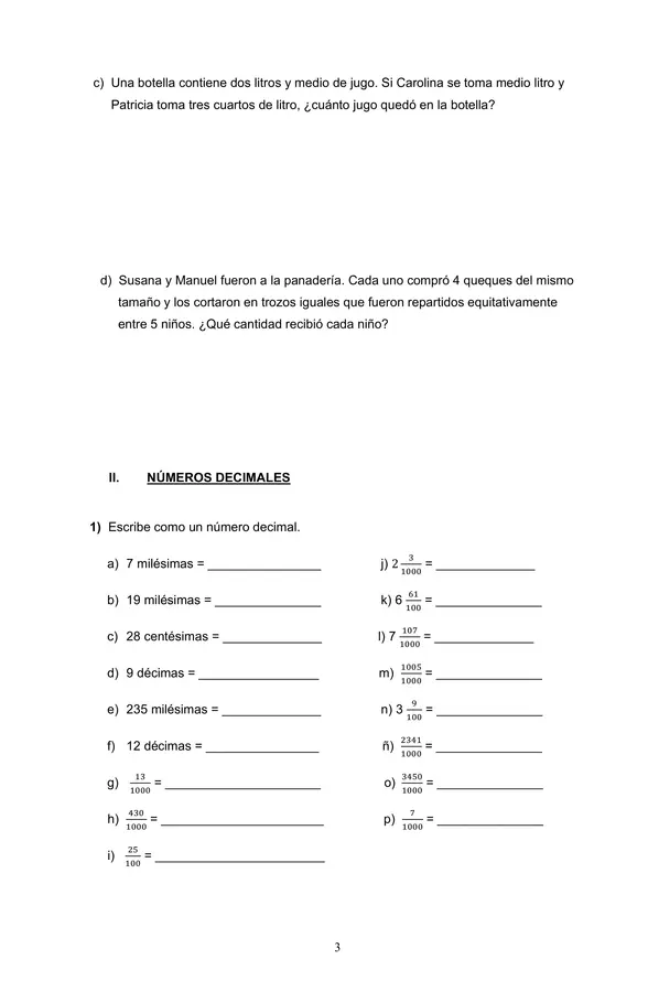 Guía repaso contenidos 2° semestre 5° básico