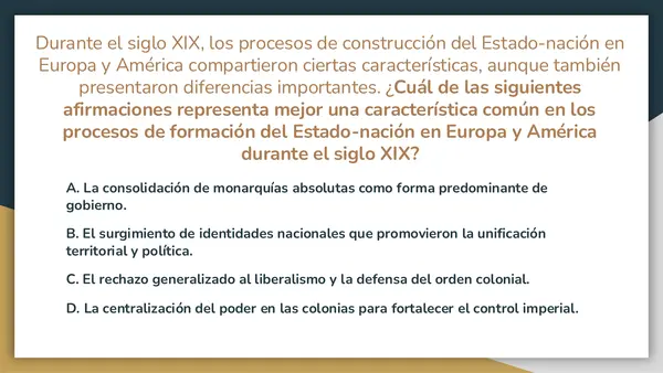  Ideas liberales y republicanas en Chile (siglo XIX) PAES 2026