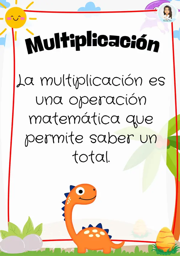 La multiplicación por agrupación