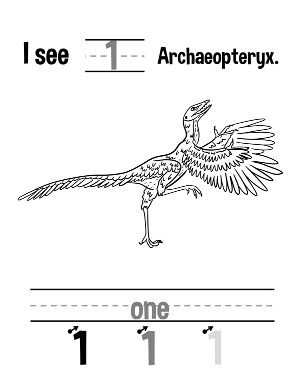 Learn to write numbers with dinosaurs pdf - Aprende a escribir números con dinosaurios
