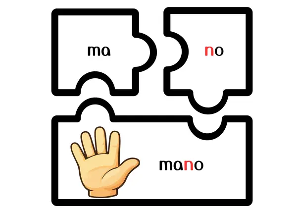 Puzzle palabras método matte