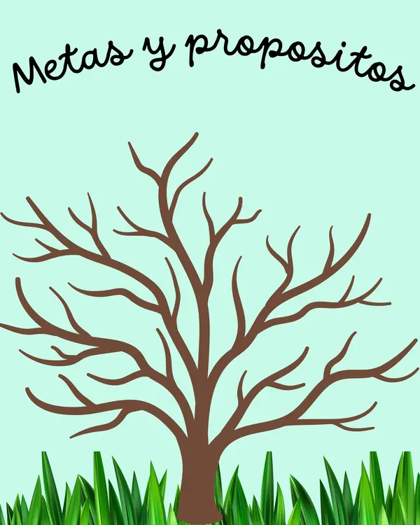 Poster Metas y propositos para el curso 