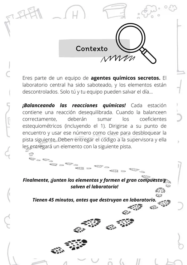 Misión: Agentes del balance