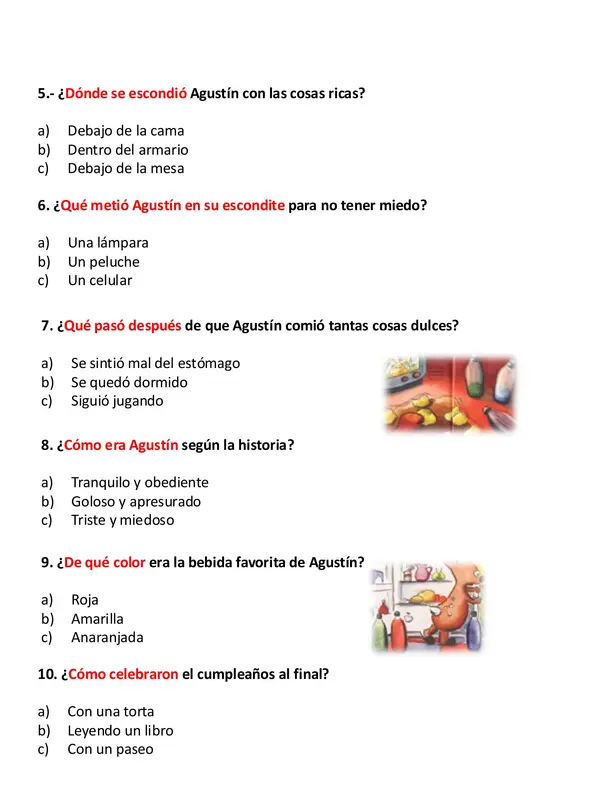 Prueba El Festin de Agustín