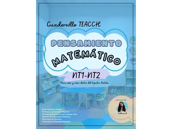 Cuadernillo TEACCH "Pensamiento Matemático"