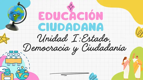 Educación ciudadana: Democracia