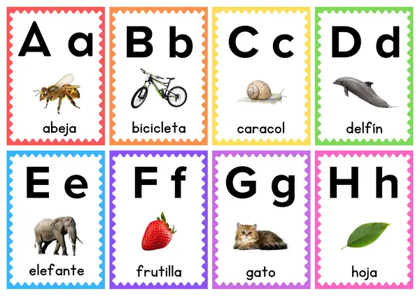 abecedario mayúsculas y minúsculas