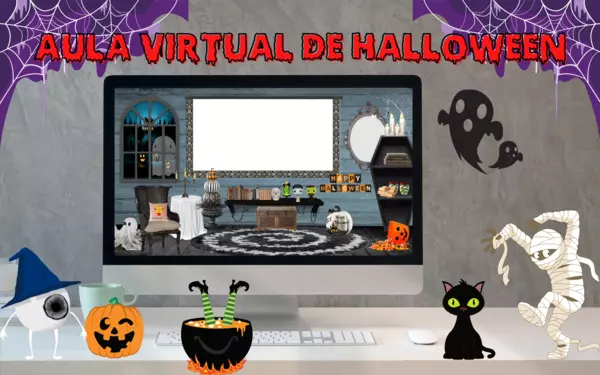 Aula virtual de Halloween 🎃