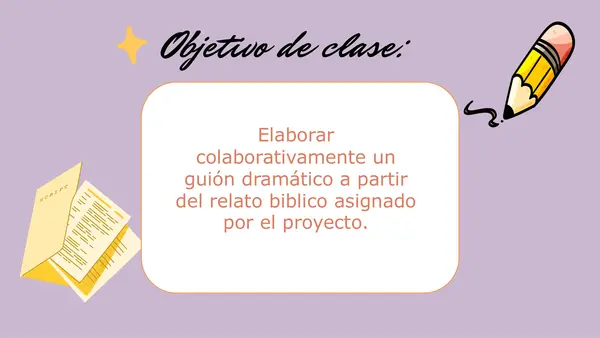 Recordar los elementos y características del género dramático, para luego elaborar un guion.