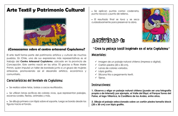 ARTES - Arte Textil y Patrimonio Cultural