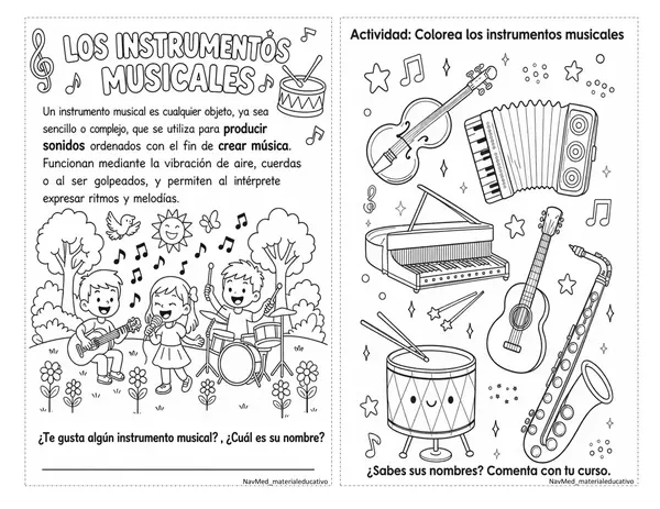 Tipos de instrumentos musicales