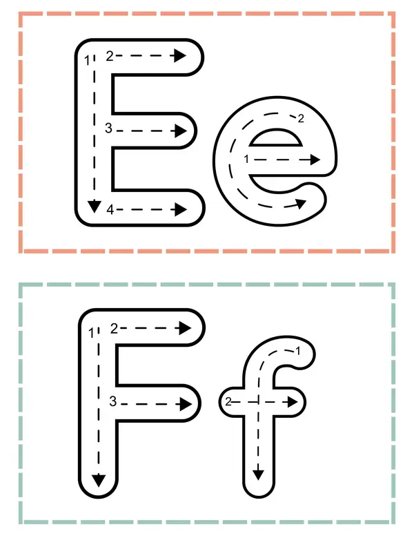 Cuaderno de Trazo de las Letras