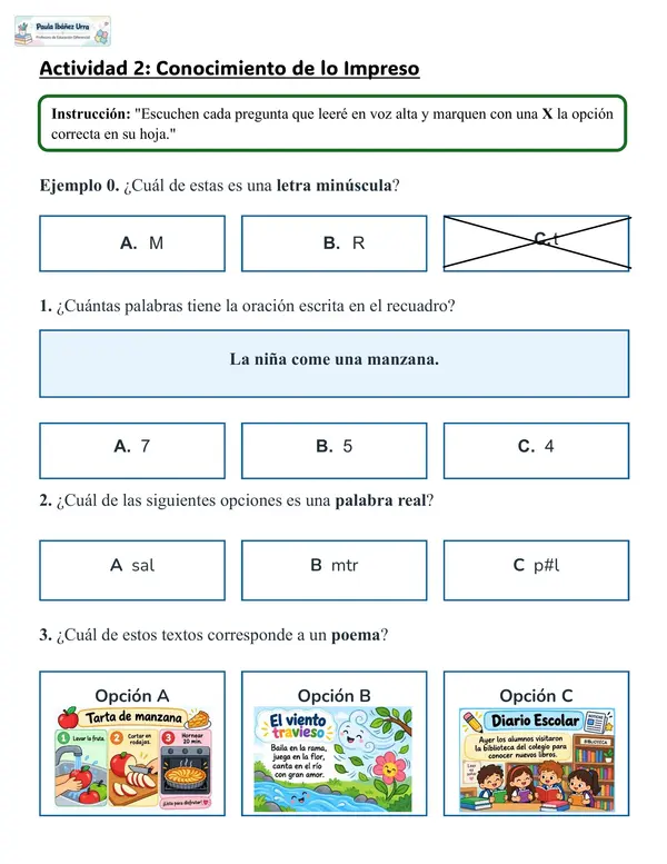 Precursores de la Lectura.