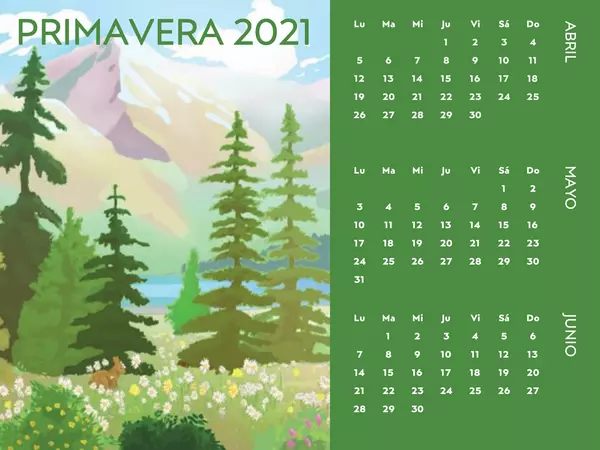 Calendario trimestral