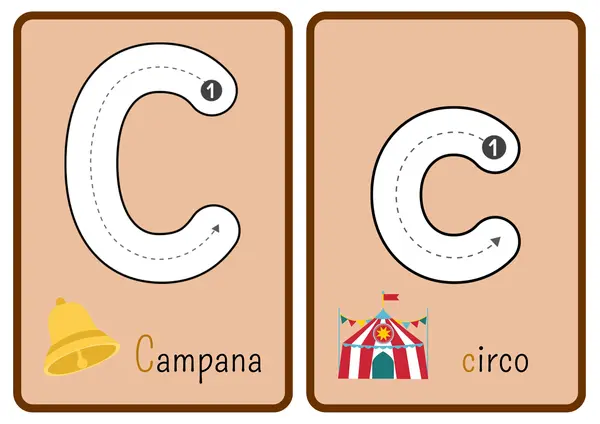 Tarjetas del abecedario (mayúscula y minúsculas)