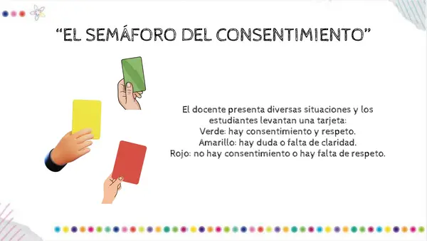 valor del consentimiento, el autocuidado y el respeto mutuo