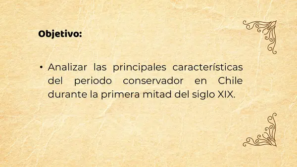 Presentación La república conservadora