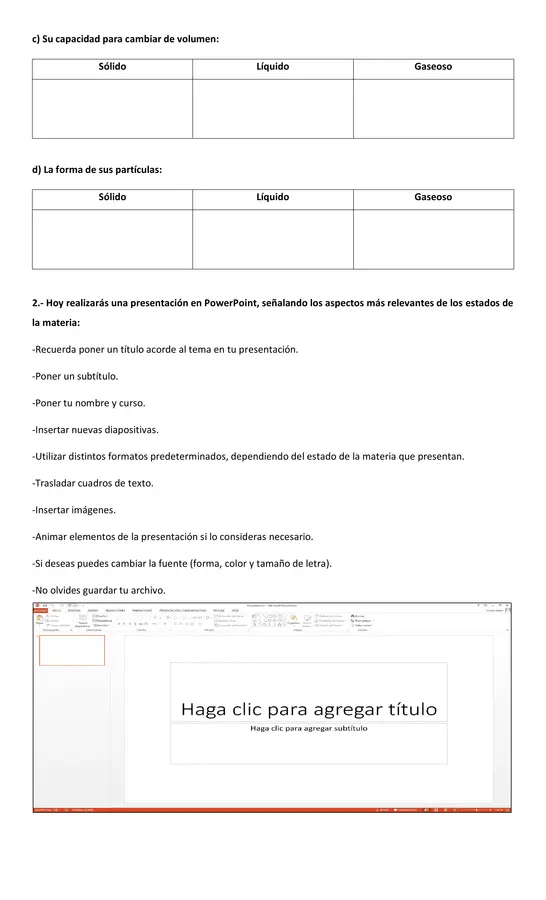 Fichas tecnología 4° básico